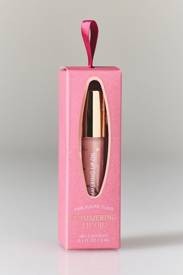 Pink Glazed Sugar Holiday Lip Oil #1
