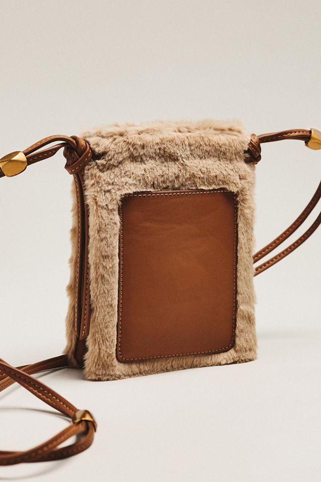 Dolce Vita Lyrik Faux Fur Crossbody Bag #1