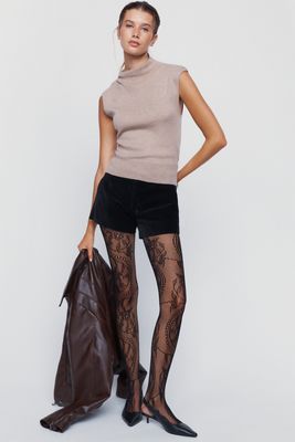 High Heel Jungle Monet Lace Tights