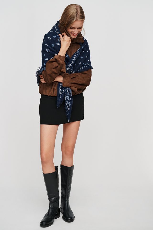 By Anthropologie Large Bandana Scarf #2