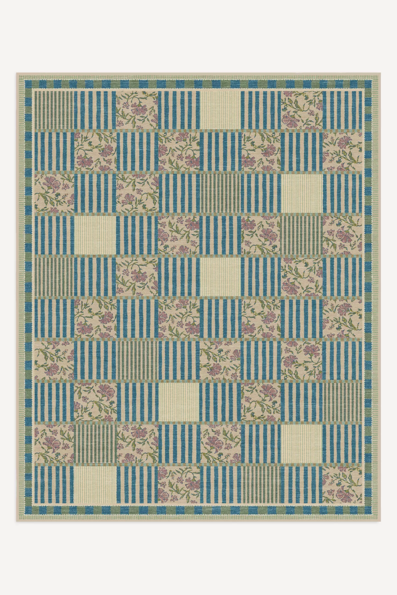 Ruggable Washable Wendel Patchwork Rug