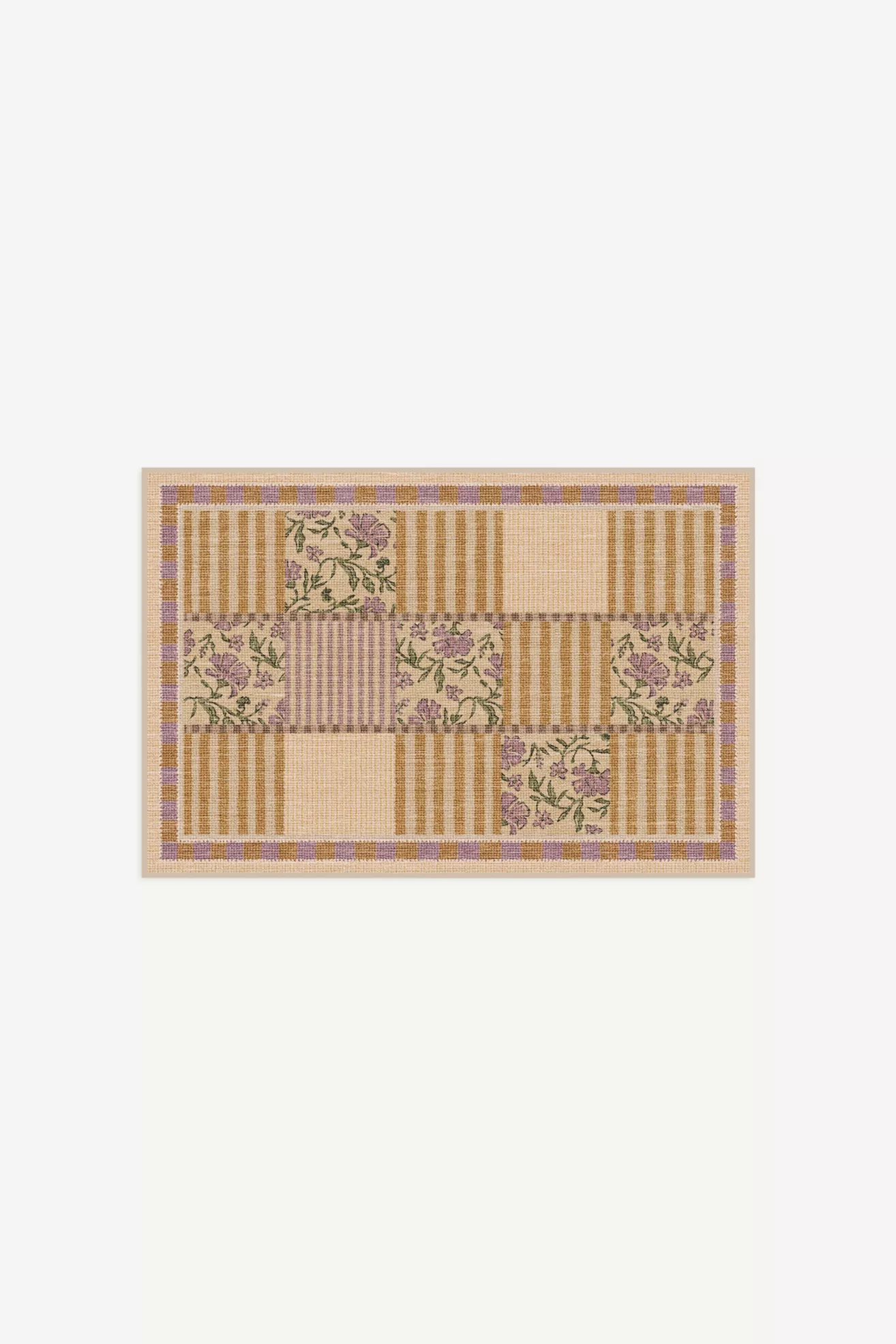 Ruggable Washable Wendel Patchwork Rug - thumbnail 9