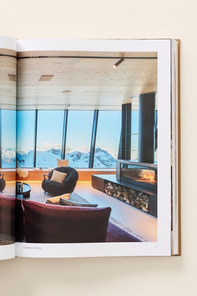 Living in Style Mountain Chalets Hardcover Coffee Table Book #2