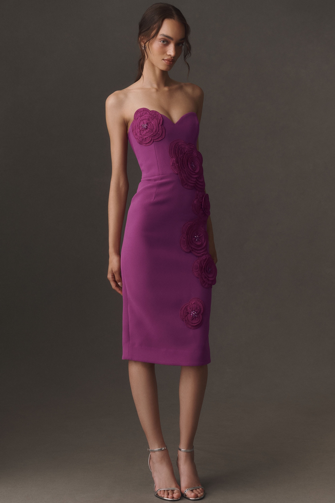 Helsi Kaia 3D Floral Midi Dress