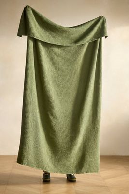 Waffle Linen + Cotton Throw