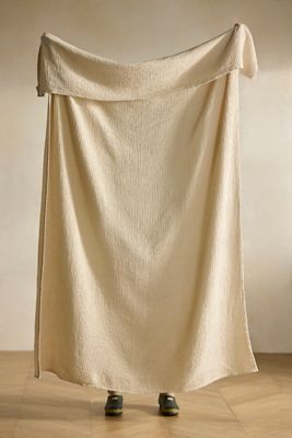 Waffle Linen + Cotton Throw