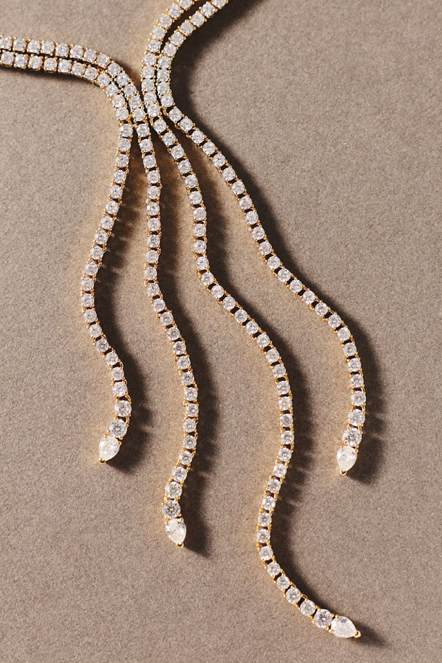 NADRI Diva Fringe Y Necklace #2