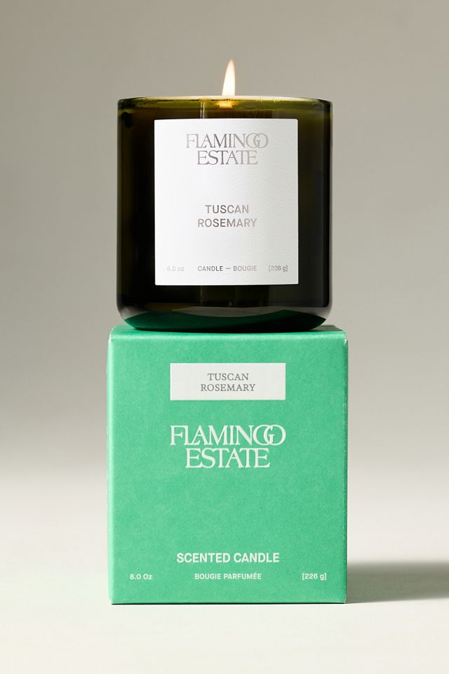 Flamingo Estate Fresh Tuscan Rosemary Boxed Glass Candle #3