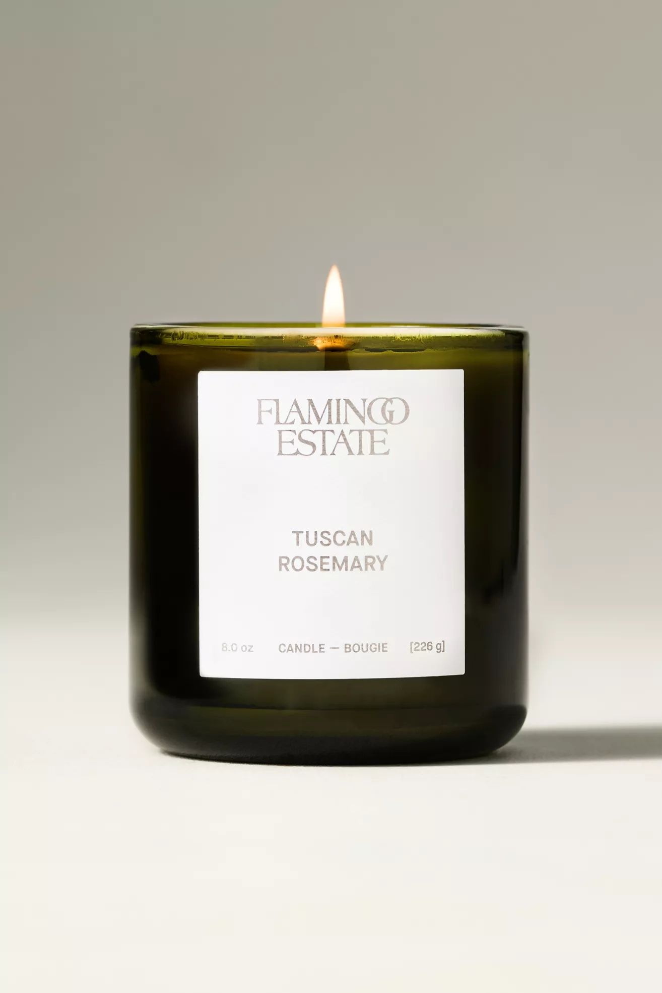 Flamingo Estate Fresh Tuscan Rosemary Boxed Glass Candle