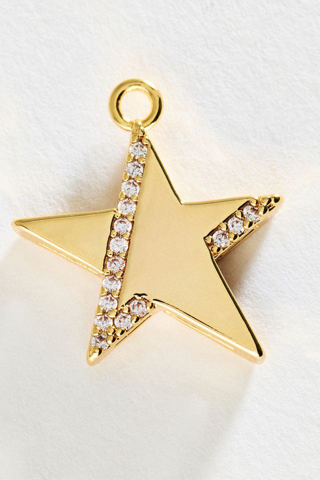 By Anthropologie Encrusted Star Charm #1