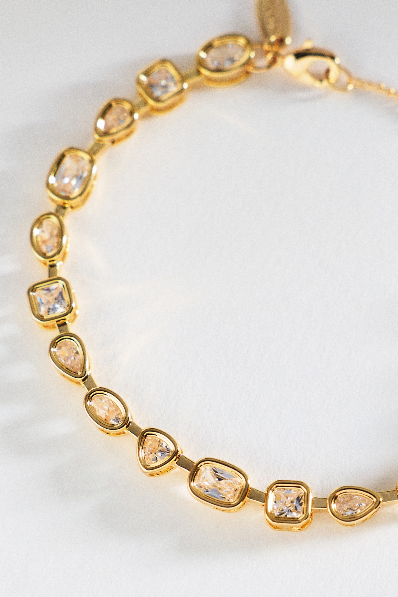 By Anthropologie Mixed Gemstone Bracelet