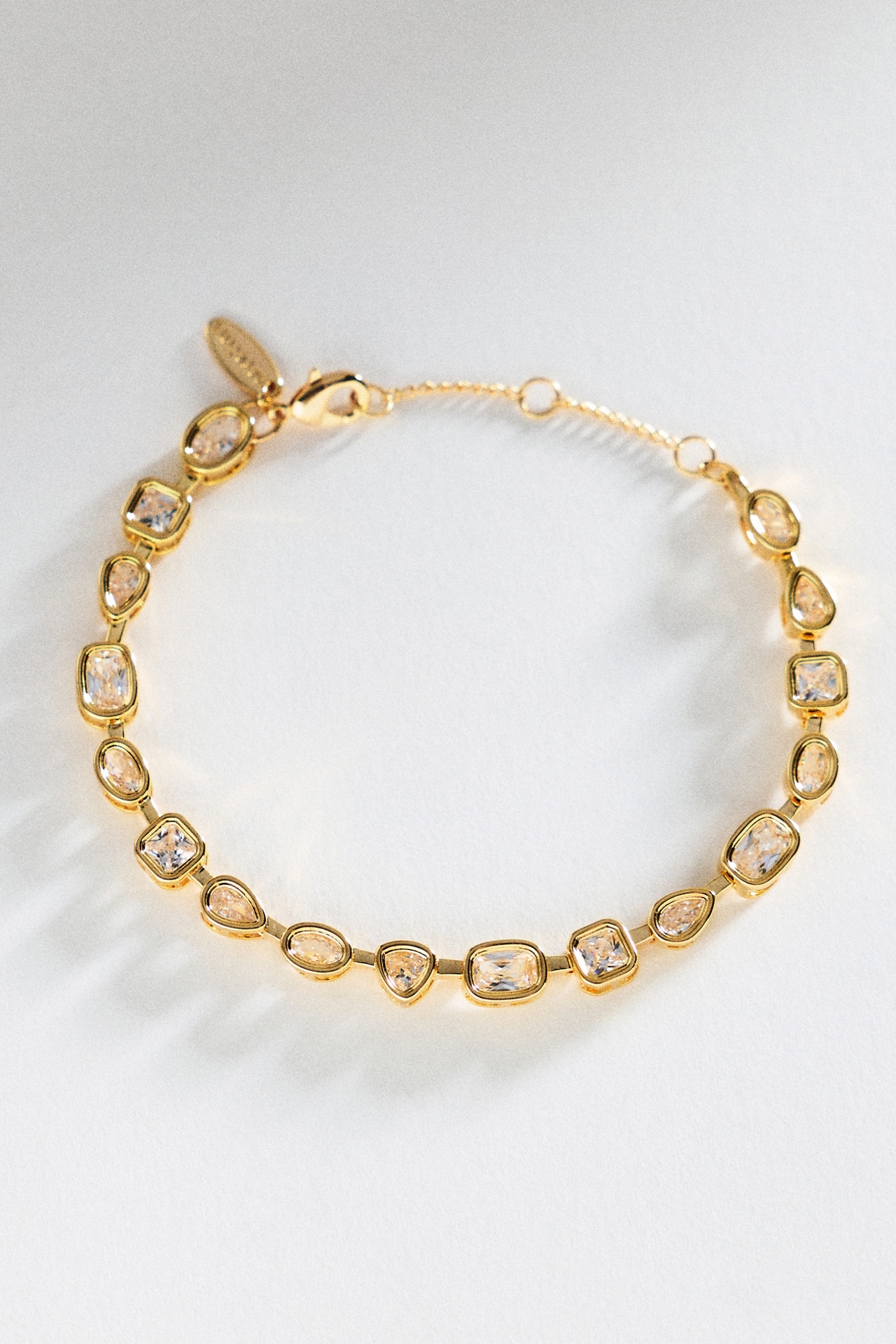 By Anthropologie Mixed Gemstone Bracelet