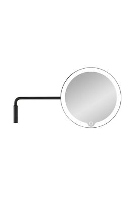 MODO STAINLESS STEEL Wall Mounted Rechargeable LED Magnifying Vanity Makeup Mirror