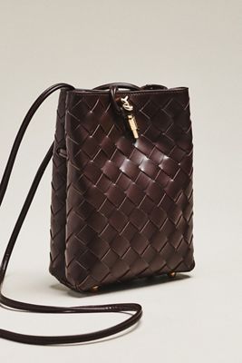 Aota Marina Woven Cinched Bag