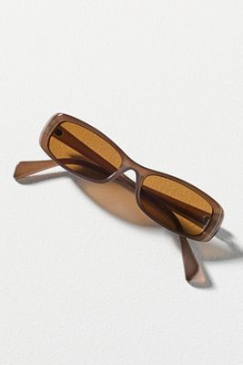 By Anthropologie Slim Rectangle Sunglasses
