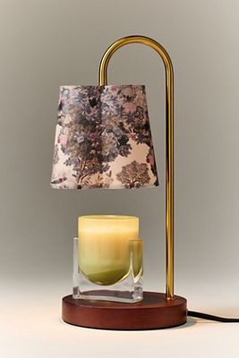 Judarn & Francois Printed Shade Candle Warmer Lamp
