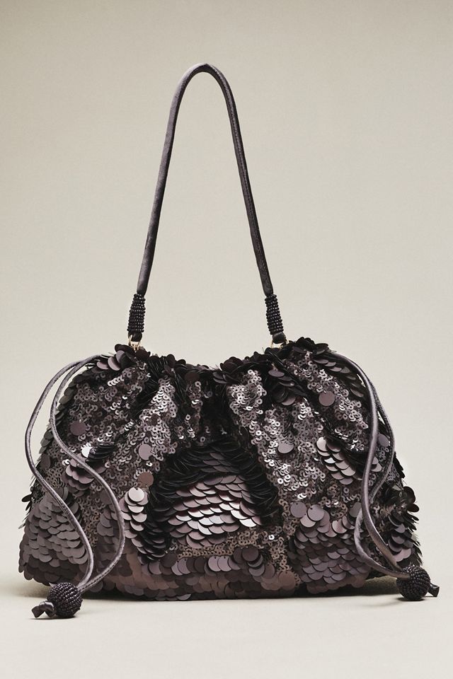 Clutch Holgado con Lentejuelas By Anthropologie #1