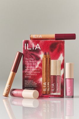 ILIA Mini Lip Sketch + Gloss Set