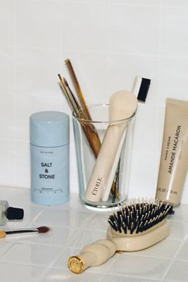 TELETIES Mini Boar Bristle Hair Brush