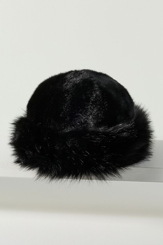 Lucky Zone Faux Fur Bucket Hat #1