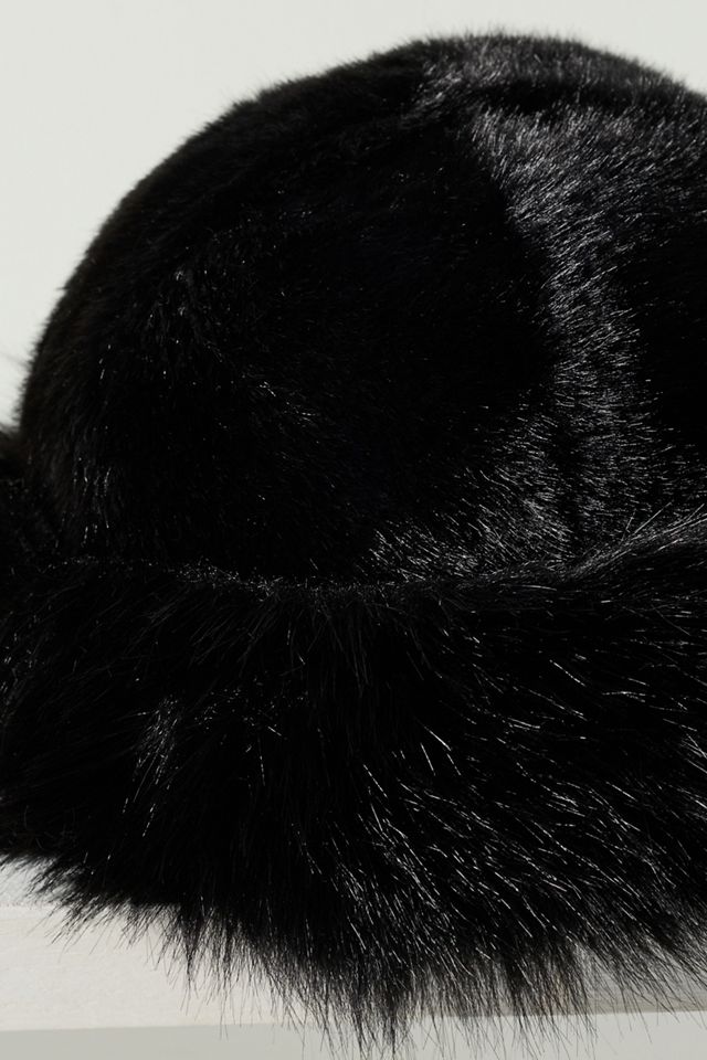 Lucky Zone Faux Fur Bucket Hat #2