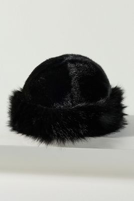 Lucky Zone Faux Fur Bucket Hat