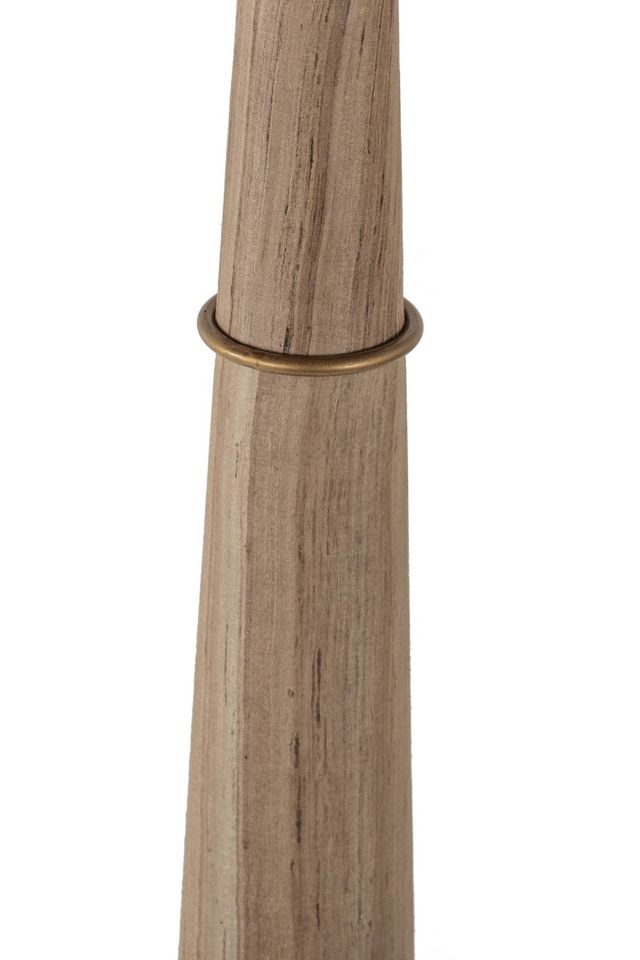 Cordelia Ruched Raw Silk Floor Lamp #4