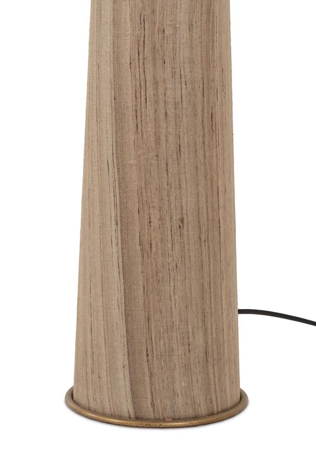 Cordelia Ruched Raw Silk Floor Lamp #5