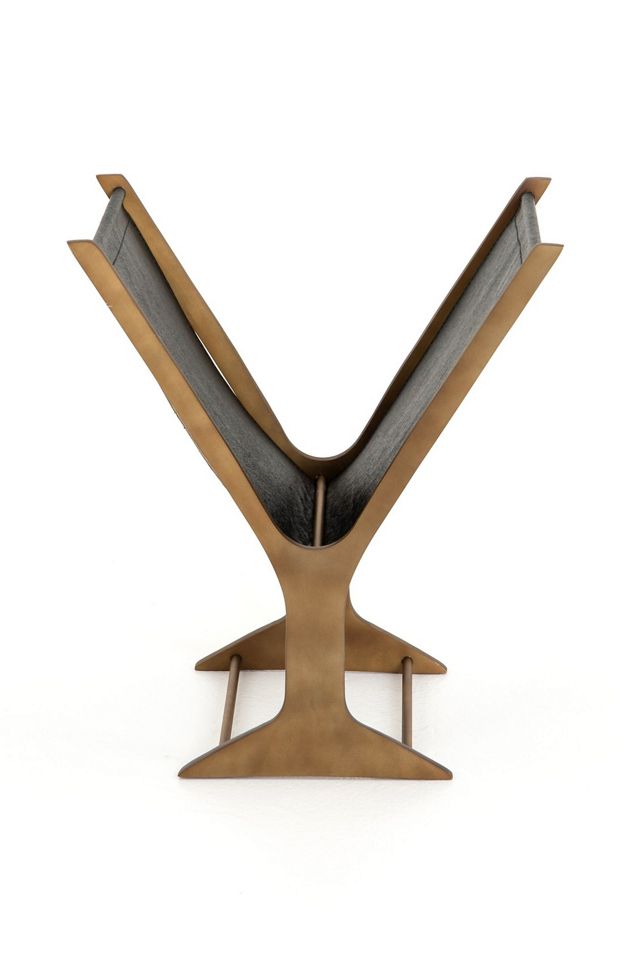 Feldman Leather Sling Magazine Rack #3