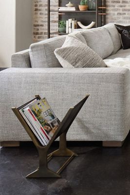 Feldman Leather Sling Magazine Rack