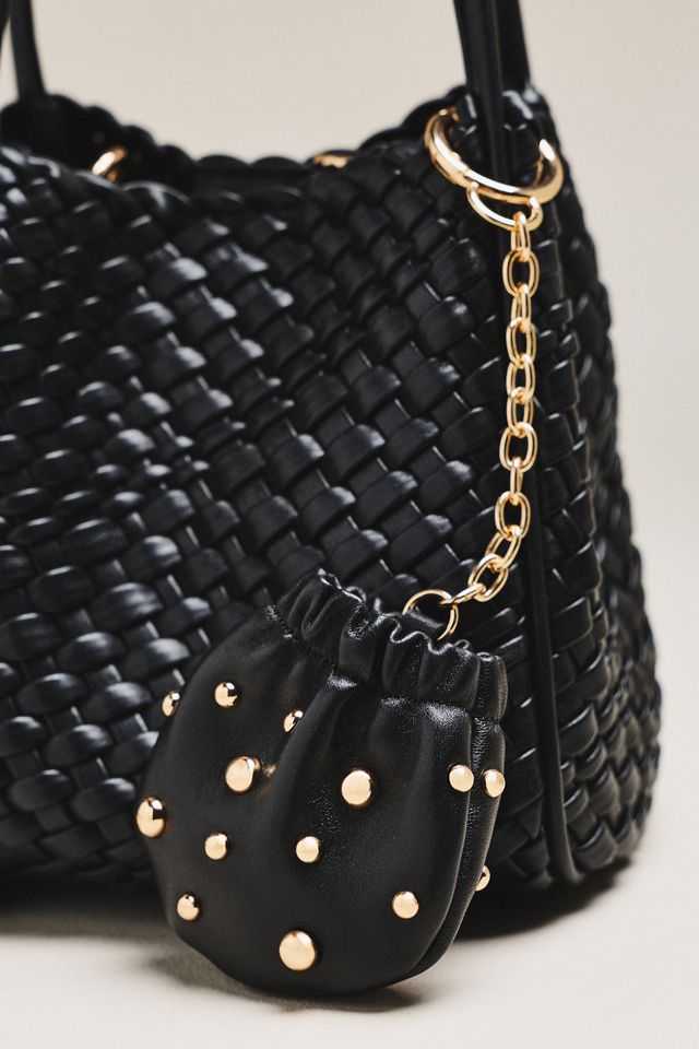 By Anthropologie Studded Pouch Keychain #2