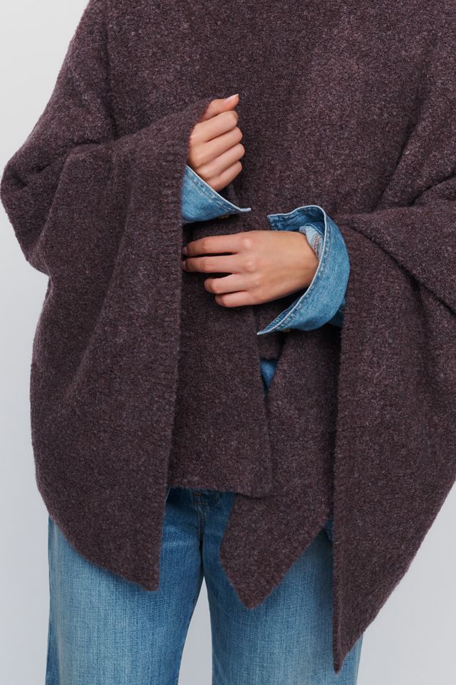 By Anthropologie Wool Blend Poncho #1