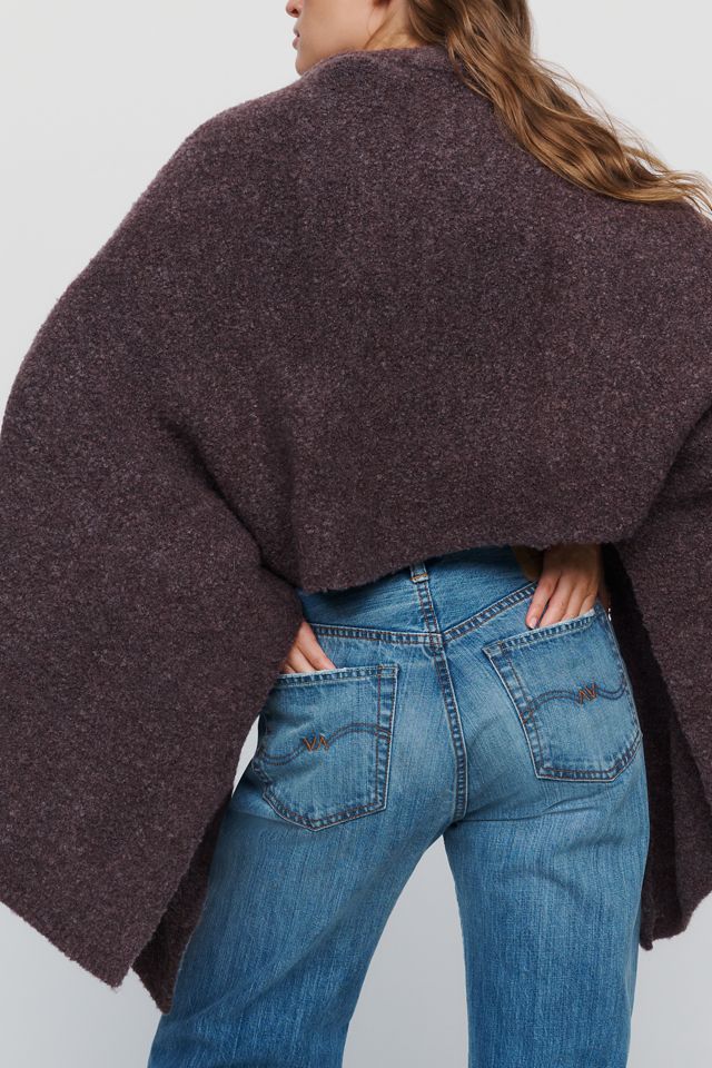 By Anthropologie Wool Blend Poncho #2