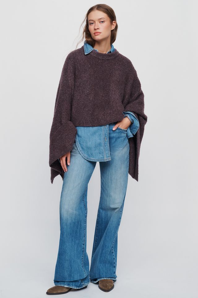 By Anthropologie Wool Blend Poncho #3