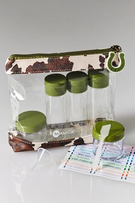 Miamica Cowboy Core 8 Piece Cylinder Bottle Set