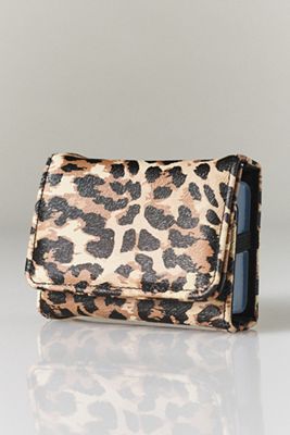 Miamica Leopard Print Snap Pill Case