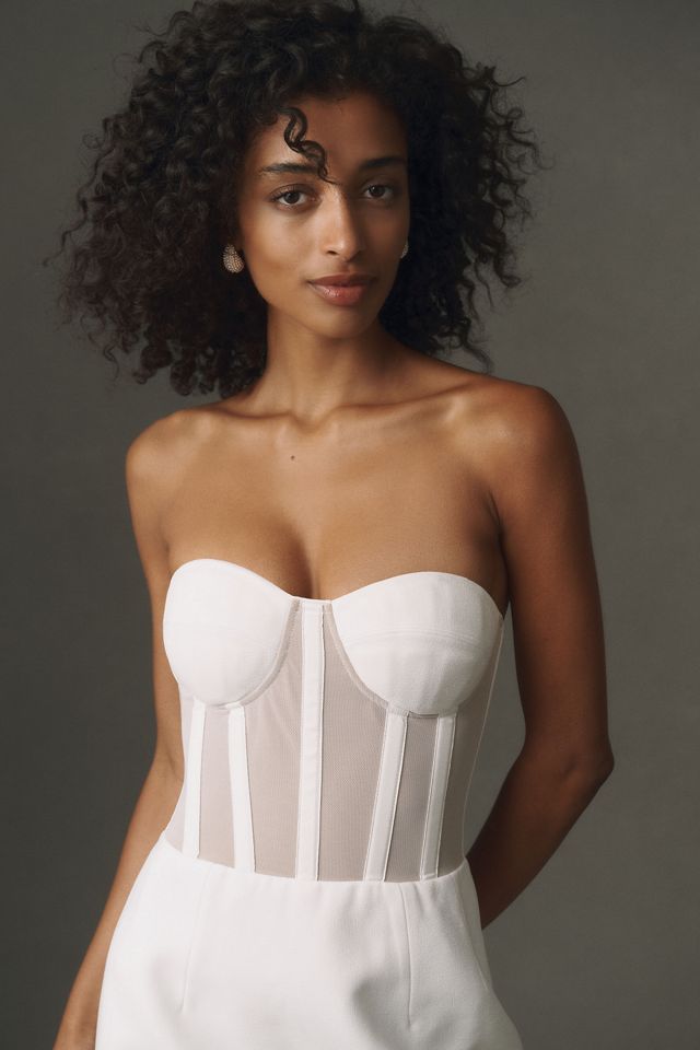Helsi Cristina Crepe Bustier Mini Dress #2