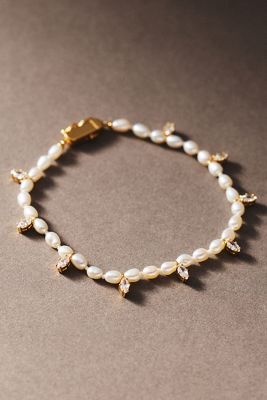 NADRI Vow Pearl Line Bracelet