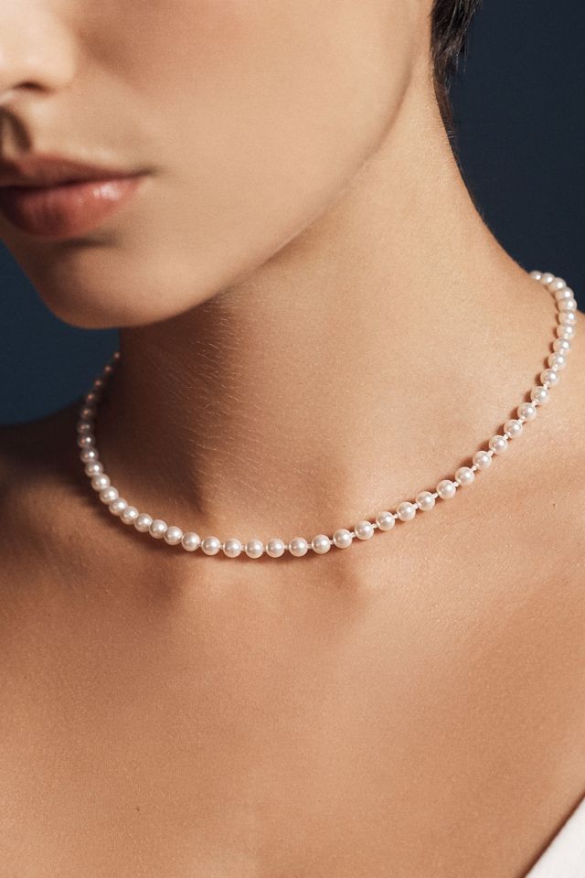 NADRI Maisie Pearl Collar Necklace #3