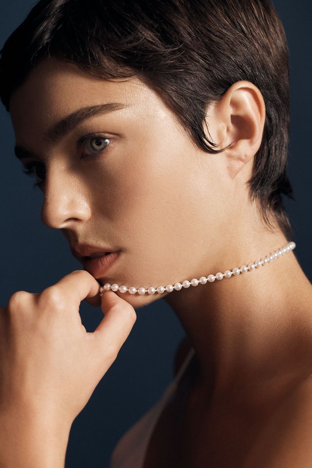 NADRI Maisie Pearl Collar Necklace #2
