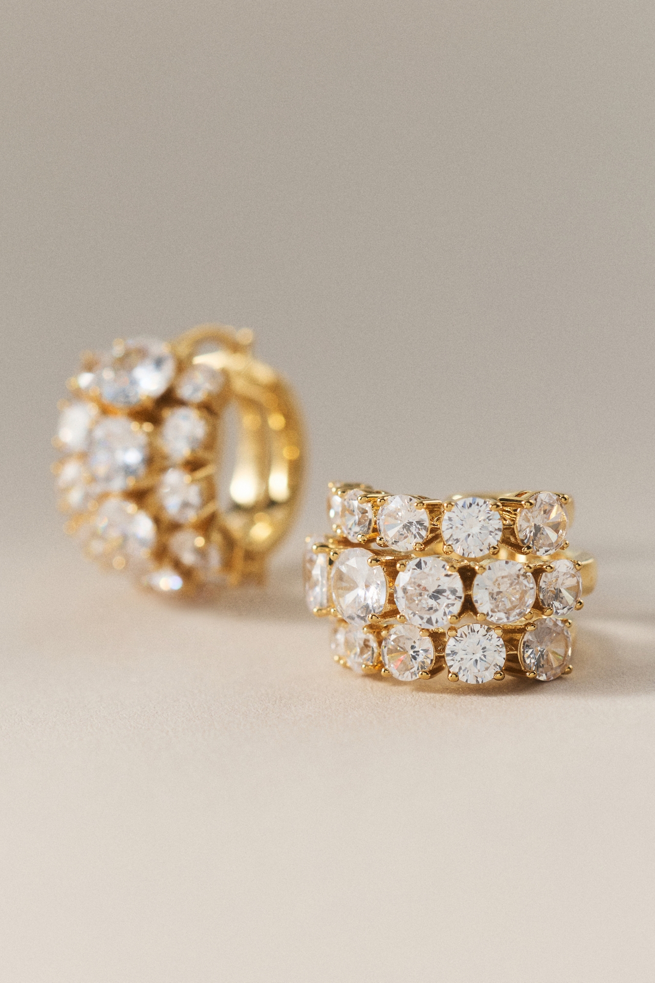 NADRI Tempo Triple Hoop Earrings