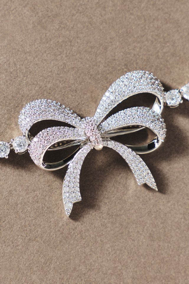 NADRI Eros Bow Chocker Necklace #1