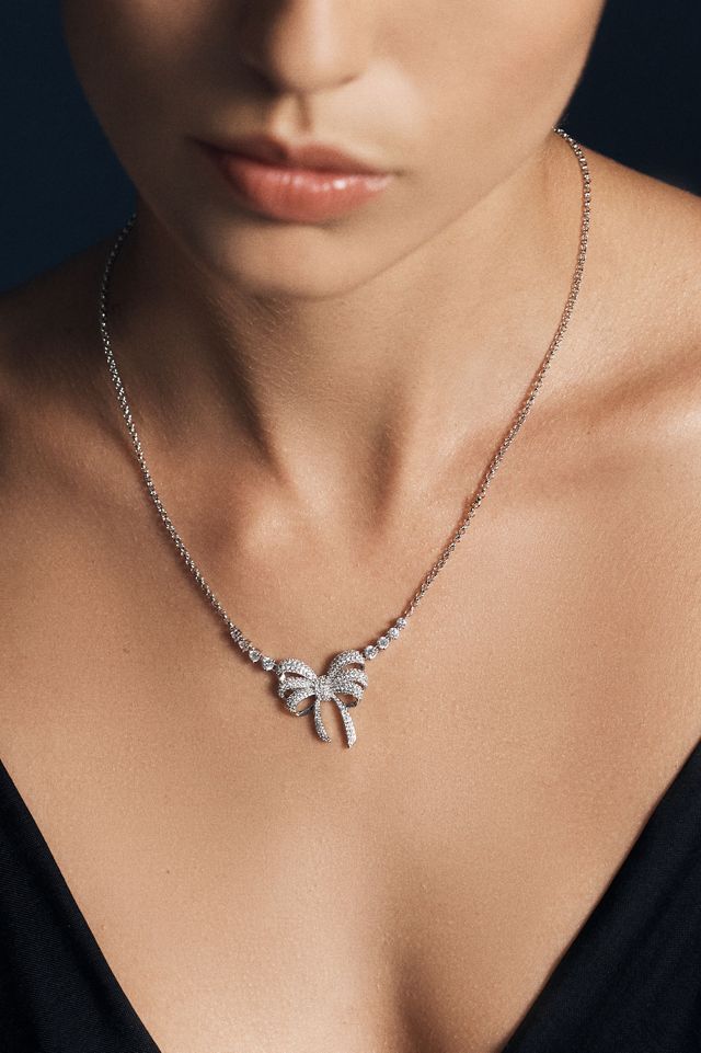 NADRI Eros Bow Chocker Necklace #3