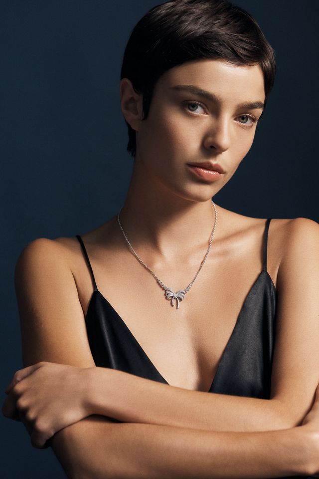 NADRI Eros Bow Chocker Necklace #2