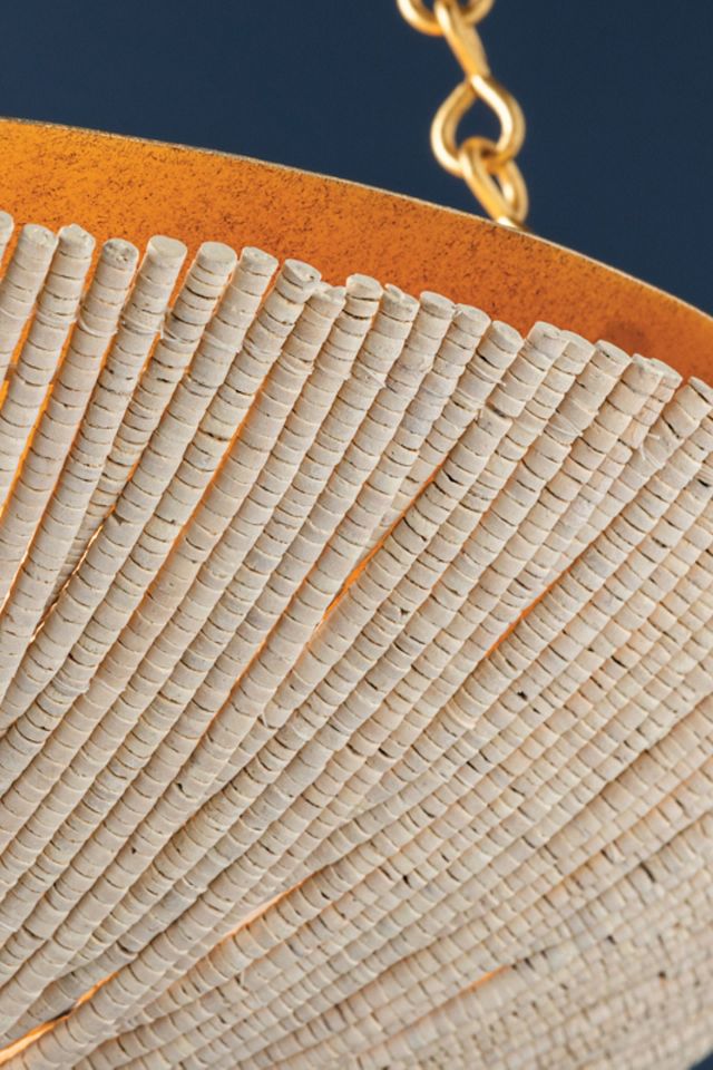 Summerside Coco Shell Bowl Pendant #1