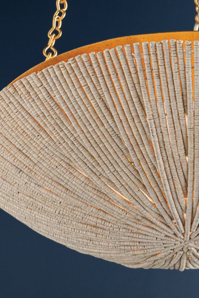 Summerside Coco Shell Bowl Pendant #2