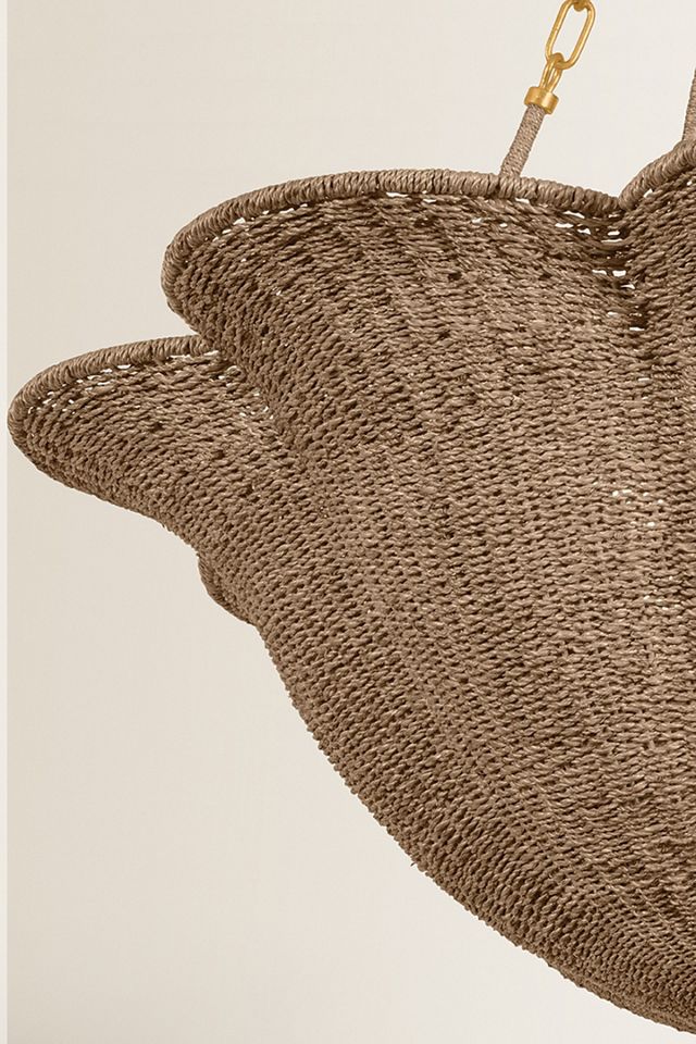 Ardonia Abaca Petal Bowl Chandelier #4