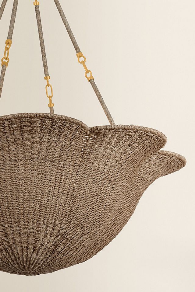 Ardonia Abaca Petal Bowl Chandelier #5