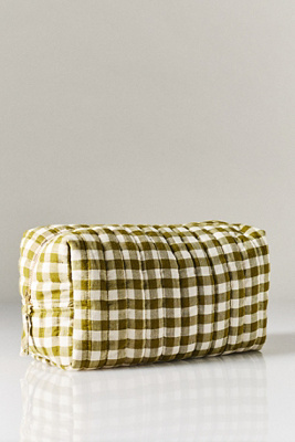 Piglet In Bed Cosmetic Pouch In Green