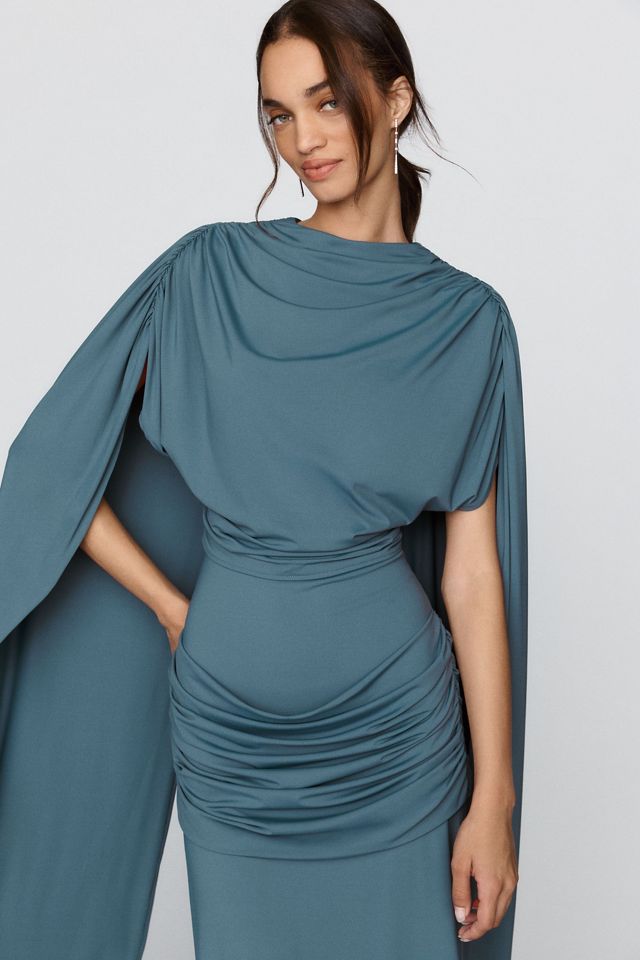 Siempre Jersey Draped Maxi Dress #2